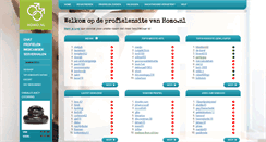 Desktop Screenshot of profielen.homo.nl