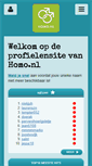 Mobile Screenshot of profielen.homo.nl